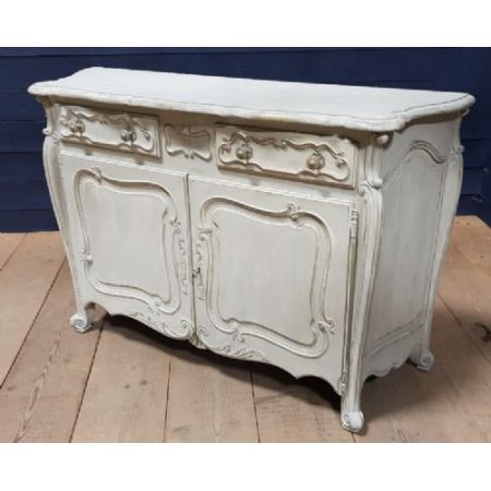 Antikes französisches Sideboard Massivholz ca 1860