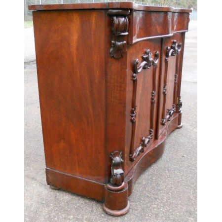 Viktorianisches antikes Mahagoni Sideboard englisch ca 1850