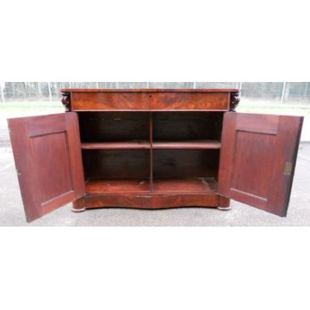 Viktorianisches antikes Mahagoni Sideboard englisch ca 1850