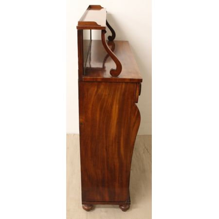 Antikes viktorianischer Mahagoni Sideboard ca 1860