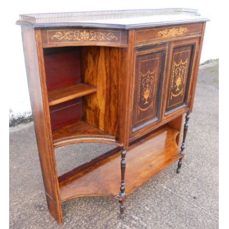 Edwardianisches antikes Palisander Sideboard britisch ca 1890