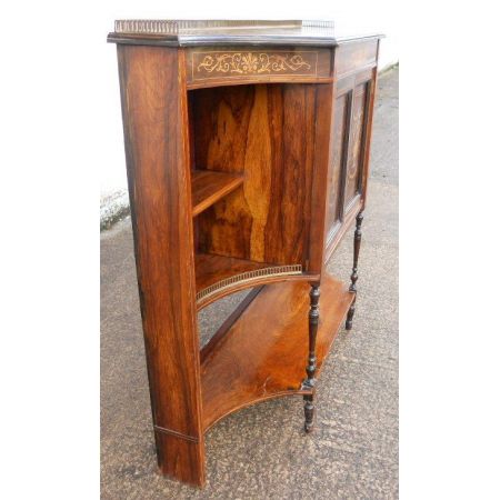 Edwardianisches antikes Palisander Sideboard britisch ca 1890