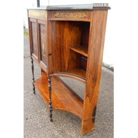 Edwardianisches antikes Palisander Sideboard britisch ca 1890