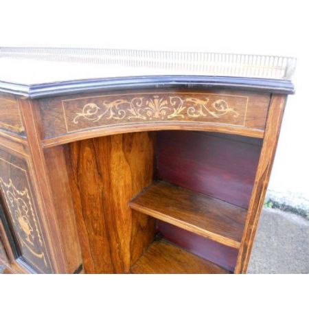 Edwardianisches antikes Palisander Sideboard britisch ca 1890