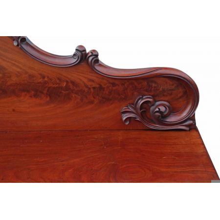 Viktorianisches antikes Mahagoni Sideboad britisch ca 1850