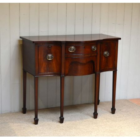Antikes britisches Mahagoni Sideobard ca 1890