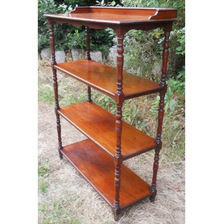 Antikes viktorianisches Sideboard Mahagoni Regal englisch ca 1880