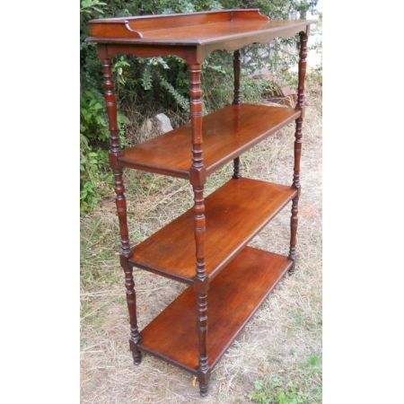 Antikes viktorianisches Sideboard Mahagoni Regal englisch ca 1880