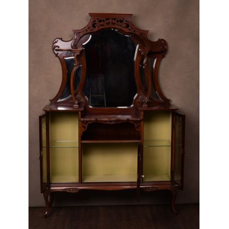 Edwardianisches antikes Mahagoni Sideboard ca 1890