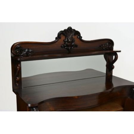 Viktorianisches antikes Palisander Sideboard ca 1860