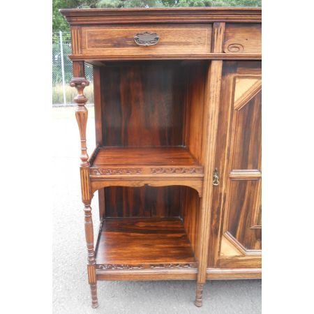 Edwardianisches antikes Palisander Sideboard englisch ca 1890