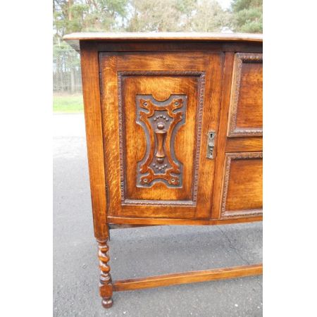 Antikes britisches Eichen Sideboard ca 1920