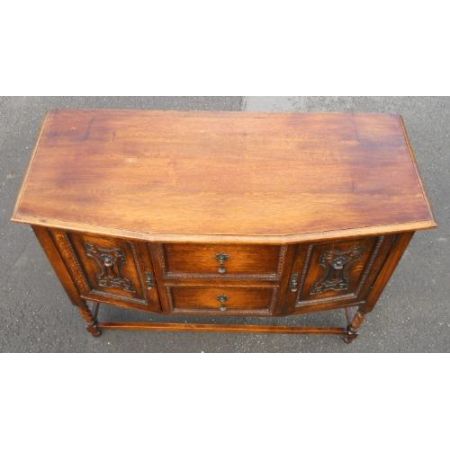 Antikes britisches Eichen Sideboard ca 1920