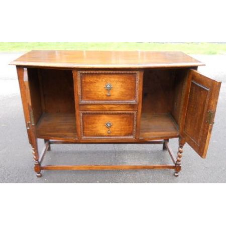 Antikes britisches Eichen Sideboard ca 1920
