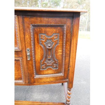 Antikes britisches Eichen Sideboard ca 1920