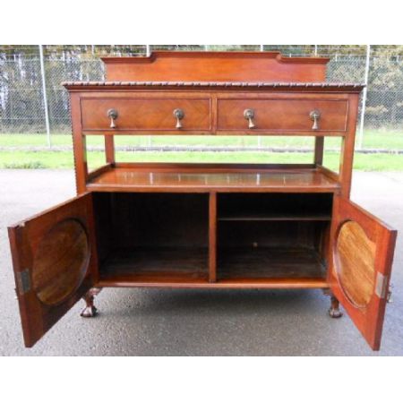 Edwardianischer antiker Mahagoni Chiffonier Sideboard englisch ca 1910