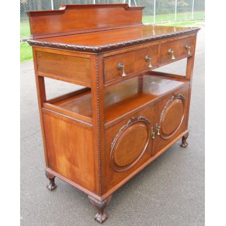 Edwardianischer antiker Mahagoni Chiffonier Sideboard englisch ca 1910