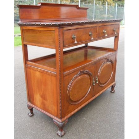 Edwardianischer antiker Mahagoni Chiffonier Sideboard englisch ca 1910