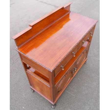 Edwardianischer antiker Mahagoni Chiffonier Sideboard englisch ca 1910