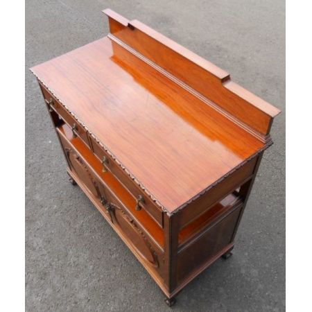 Edwardianischer antiker Mahagoni Chiffonier Sideboard englisch ca 1910