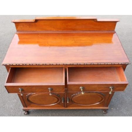 Edwardianischer antiker Mahagoni Chiffonier Sideboard englisch ca 1910