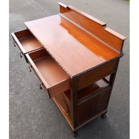 Edwardianischer antiker Mahagoni Chiffonier Sideboard englisch ca 1910