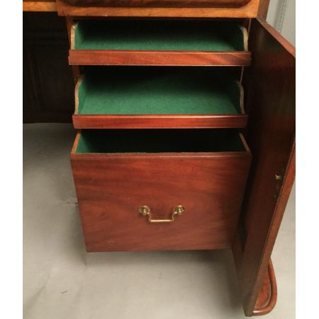 Britisches antikes Mahagoni Sideboard viktorianisch ca 1850