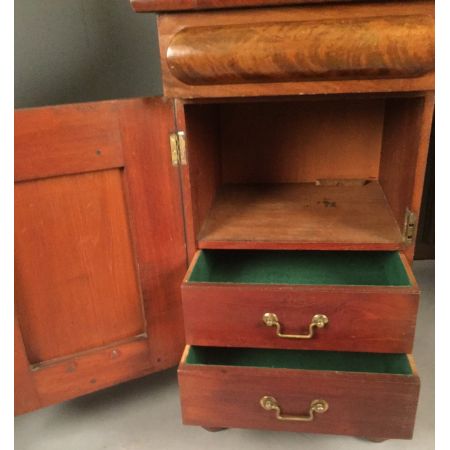 Britisches antikes Mahagoni Sideboard viktorianisch ca 1850