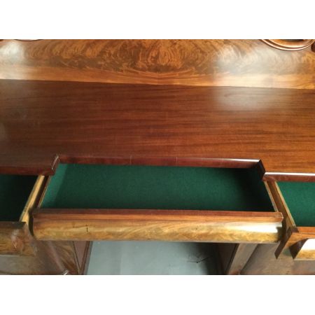 Britisches antikes Mahagoni Sideboard viktorianisch ca 1850