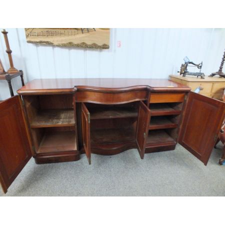 Antikes viktorianisches Sideboard Mahagoni ca 1860