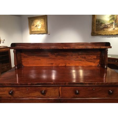 Antikes britisches Sideboard Mahagoni ca 1850