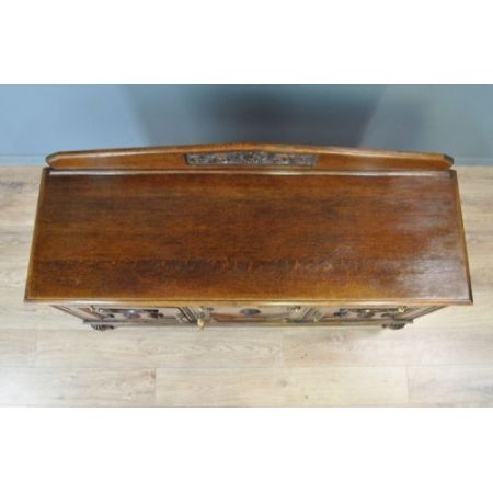 Antikes Eichen Sideboard Massivholz britisch ca 1920