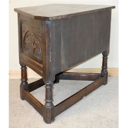 Englisches viktorianisches Eichen Sideboard antik ca 1860