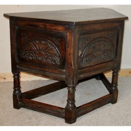 Englisches viktorianisches Eichen Sideboard antik ca 1860