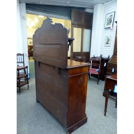 Antikes viktorianisches Mahagoni Sideboard britisch ca 1860