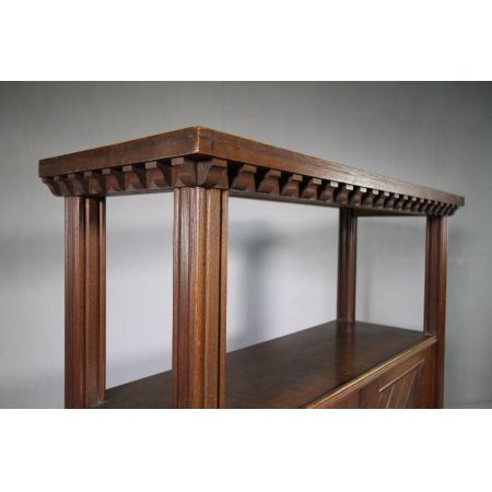 Englisches antikes Eichen Sideboard ca 1870