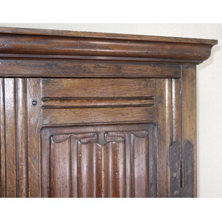 Antiker britischer Eichen Kleiderschrank ca 1910