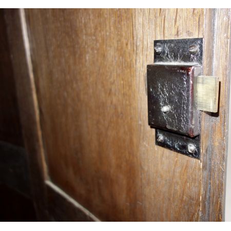 Antiker britischer Eichen Kleiderschrank ca 1910