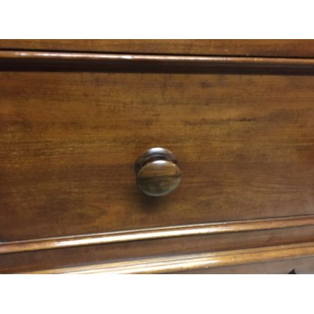 Antiker englischer Mahagoni Kleiderschrank 1880