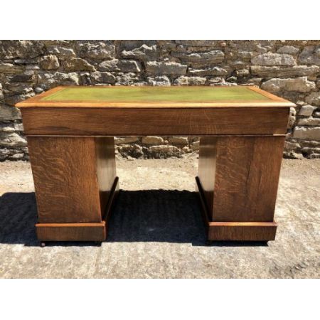 Original antiker Eichen Schreibtisch britisch ca 1900