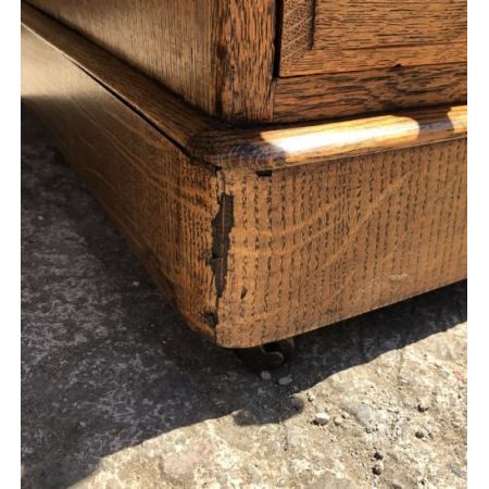 Original antiker Eichen Schreibtisch britisch ca 1900