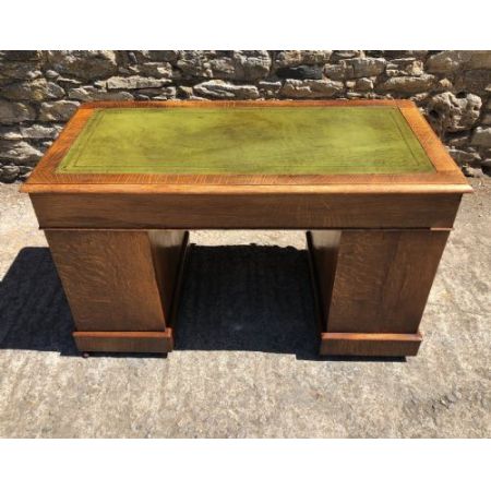 Original antiker Eichen Schreibtisch britisch ca 1900