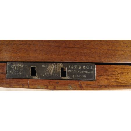 Englischer Antiker Mahagoni Nussbaum Partner Schreibtisch ca. 19. Jh.