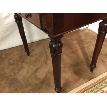 William IV Antiker Englischer Mahagoni Schreibtisch ca. 18. Jh.