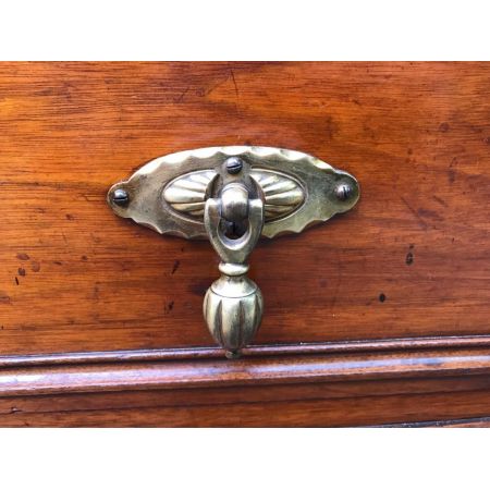 Viktorianischer Nussbaum Schreibtisch antik ca 1880