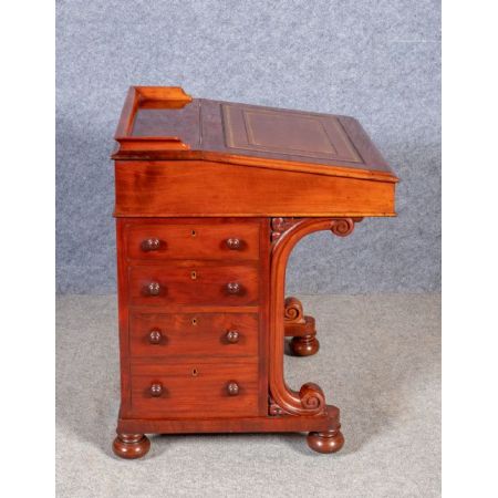 Viktorianischer Davenport Schreibtisch antik ca 1870