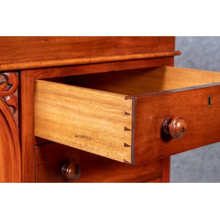 Viktorianischer Davenport Schreibtisch antik ca 1870