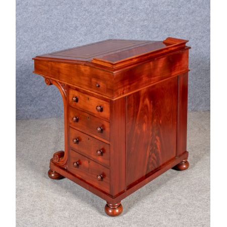 Viktorianischer Davenport Schreibtisch antik ca 1870