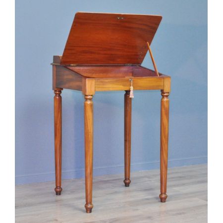 Viktorianischer Mahagoni Schreibtisch antik ca 1880