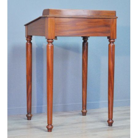 Viktorianischer Mahagoni Schreibtisch antik ca 1880